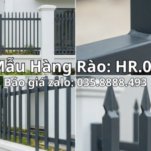 BÁO GIÁ THI CÔNG HÀNG RÀO SẮT ĐẸP TẠI GIA LAI [MẪU MỚI 2026]